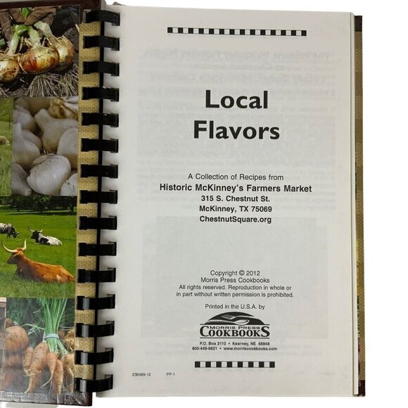 McKinney TX Local Flavors A Collection of Recipes from Historic Farmers Market - Picture 4 of 12